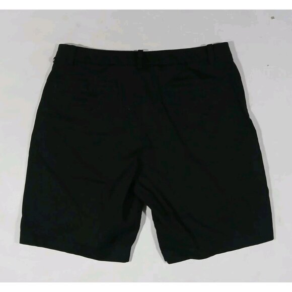 Lululemon Commission Shorts Size 34 Black Zippered Pockets Slim Chino DWR 9" - Picture 6 of 8